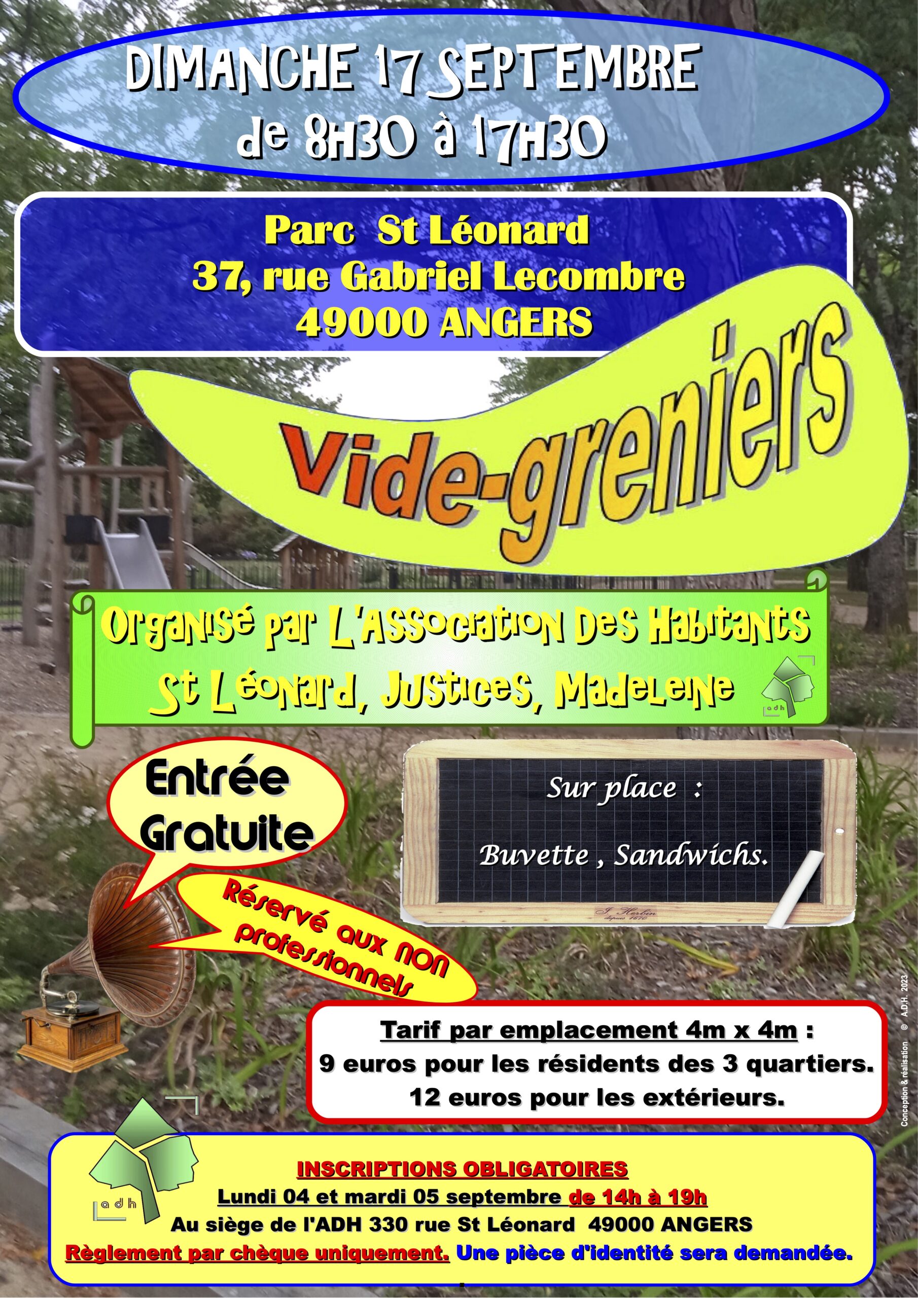 Vide Grenier Angers 2023
